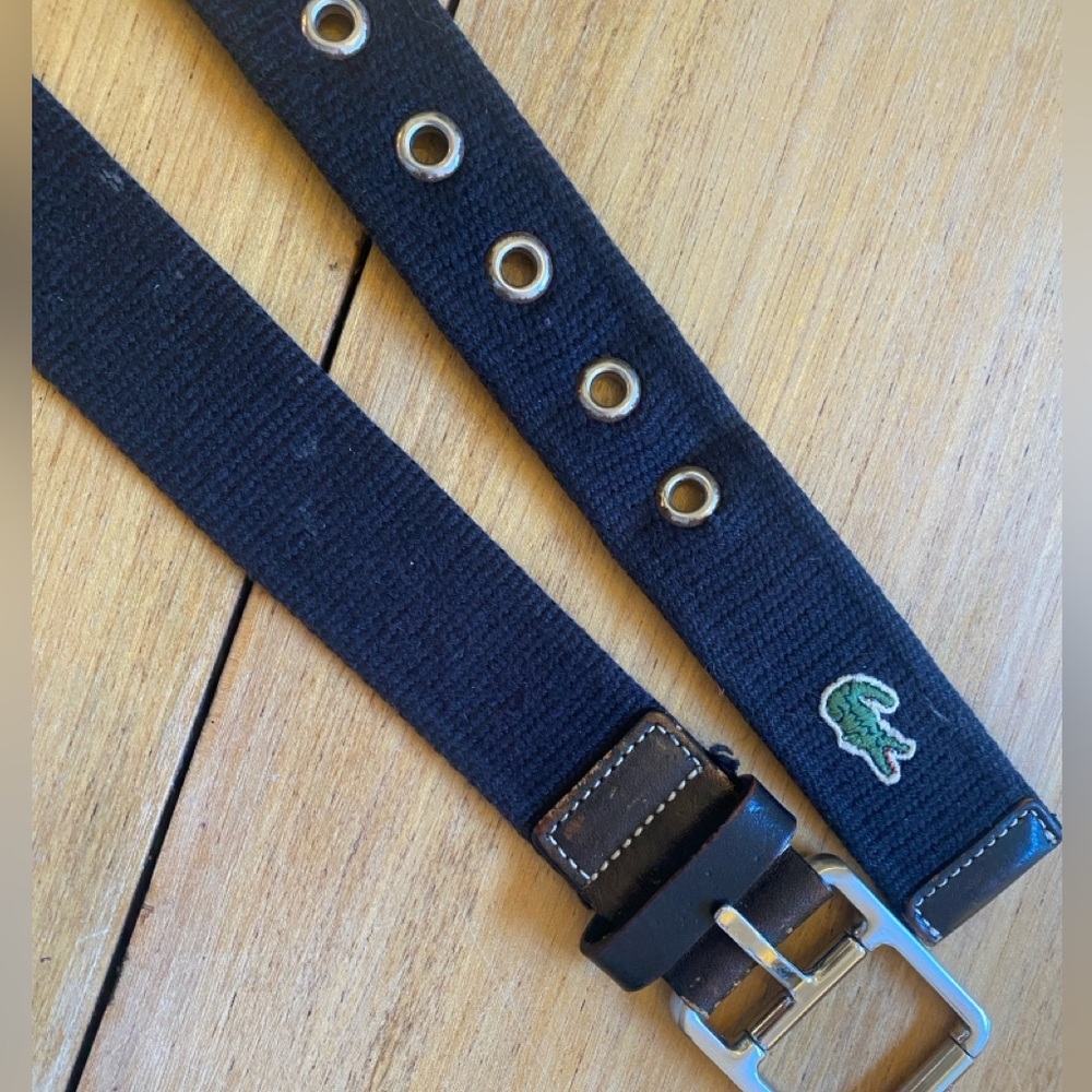 Lacoste Canvas Men’s Belt, 32 , small